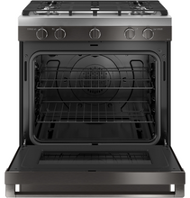 Load image into Gallery viewer, Brand New Haier Black Stainless Gas Stove - QGSS740BNTS
