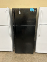 Load image into Gallery viewer, GE 16.6 cu Ft Black Refrigerator - 6859