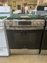 Load image into Gallery viewer, GE Stainless Slide-In Gas Stove - 6789