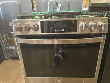Load image into Gallery viewer, GE Profile 5.6 cu ft Stainless Steel Gas Stove - 7067