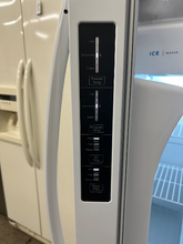 Load image into Gallery viewer, Frigidaire 25.6 cu ft White Side by Side Refrigerator - 7255
