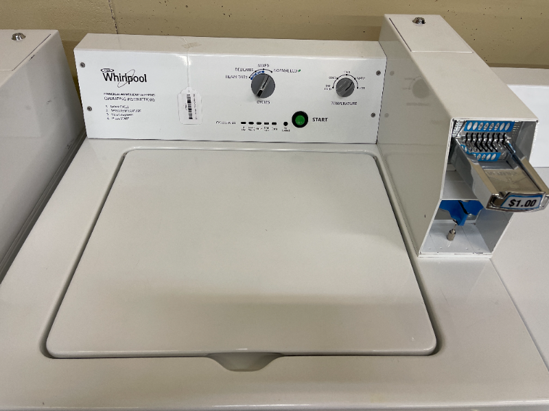 Whirlpool Coin Op Washer and Electric Dryer Set - 5172 - 5174