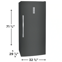 Load image into Gallery viewer, Brand New Frigidaire 20.0 Cu. Ft. Carbon Upright Freezer - FFUE2024AN