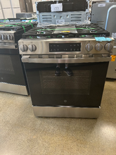 Load image into Gallery viewer, GE Stainless Slide-In Gas Stove - 6791