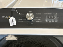 Load image into Gallery viewer, Whirlpool 4.6 cu ft White Top Load Washer - 7617