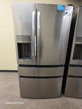Load image into Gallery viewer, Frigidaire 26 cu ft Stainless Steel 4 Door French Door Refrigerator - 7665