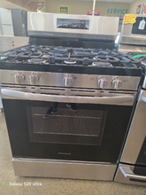 Load image into Gallery viewer, Frigidaire Stainless 5 Buner Steam Clean Gas Stove - 7692