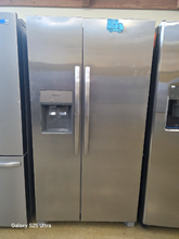 Load image into Gallery viewer, Frigidaire 25.6 cu ft Stainless Steel Side by Side Refrigerator - 7706