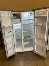 Load image into Gallery viewer, Frigidaire 25.6 cu ft Stainless Side by Side Refrigerator - 7221