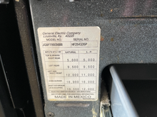 Load image into Gallery viewer, GE Black Gas Stove - 5939