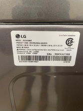 Load image into Gallery viewer, LG 7.4 cu ft Black Electric Dryer - 4456
