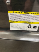 Load image into Gallery viewer, Samsung 7.4 cu ft Black Electric Dryer - 4482