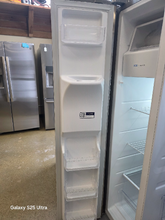 Load image into Gallery viewer, Frigidaire 25.6 cu ft Stainless Steel Side by Side Refrigerator - 7706