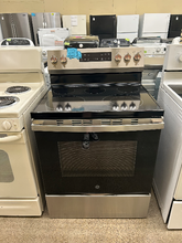 Load image into Gallery viewer, GE Stainless Electric Stove - 6872