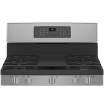 Load image into Gallery viewer, Brand New GE Stainless Convection & Air Fry Gas Stove - JGB735SPSS