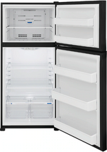 Load image into Gallery viewer, Brand New Frigidaire 20.0 Cu. Ft. Black Top Freezer Refrigerator - FFHT2022AB