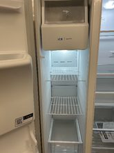 Load image into Gallery viewer, Frigidaire 25.6 cu ft Stainless Side by Side Refrigerator - 7256