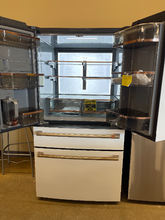 Load image into Gallery viewer, GE Cafe - 28.7 Cu. Ft. White 4 Door French Door Refrigerator - 5978