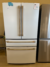 Load image into Gallery viewer, GE Cafe - 28.7 Cu. Ft. White 4 Door French Door Refrigerator - 5978