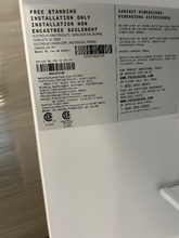 Load image into Gallery viewer, Frigidaire 17.6 cu ft White Top Freezer Refrigerator - 7696