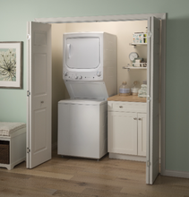 Load image into Gallery viewer, Brand New GE 27 in LC Washer and Electric Dryer Set -GUD27ESSMWW