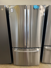 Load image into Gallery viewer, GE 24.7 cu ft Stainless Steel French Door Refrigerator - 7322