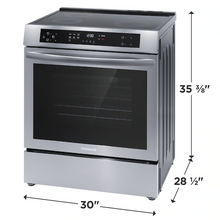 Load image into Gallery viewer, Brand New Frigidaire 30 in Induction Stove with Convection Bake - FCFI3083AS