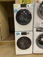 Load image into Gallery viewer, 24 in GE 2.4 cu ft Front Load Washer and 4 cu ft Electric Dryer Set - 5954 - 5971