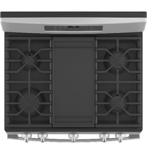 Load image into Gallery viewer, Brand New GE Stainless Convection & Air Fry Gas Stove - JGB735SPSS