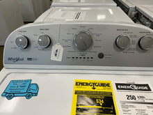 Load image into Gallery viewer, Whirlpool 3.8 cu ft White Top Load Washer - 7619