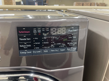Load image into Gallery viewer, LG 7.4 cu ft Black Electric Dryer - 4456
