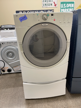 Load image into Gallery viewer, Whirlpool Duet with Pedistial Gas Dryer - 5920