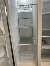 Load image into Gallery viewer, Frigidaire 25.6 cu ft Stainless Side by Side Refrigerator - 7221