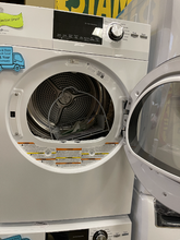 Load image into Gallery viewer, 24 in GE 2.4 cu ft Front Load Washer and 4 cu ft Electric Dryer Set - 5954 - 5971
