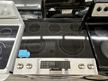 Load image into Gallery viewer, GE - 6.6 Cu. Ft. Slide-In Stainless Double Oven Electric Stove - 5944