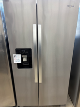 Load image into Gallery viewer, (T08729) Whirlpool Stainless Side by Side Refrigerator - 8729