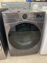 Load image into Gallery viewer, LG 7.4 cu ft Black Electric Dryer - 4450