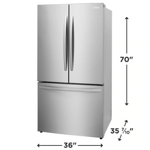 Load image into Gallery viewer, Brand New Frigidaire 28.8 Cu. Ft. Stainless French Door Refrigerator - FRFN2813AF