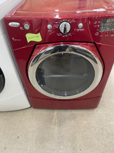 Load image into Gallery viewer, Whirlpool Red Electric Dryer - 0268