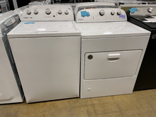 Load image into Gallery viewer, Whirlpool 3.8 cu ft Washer and 7 cu ft Gas Dryer Set - 6044 - 6059