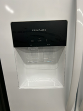 Load image into Gallery viewer, Frigidaire 25.6 cu ft White Side by Side Refrigerator - 7260