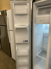 Load image into Gallery viewer, Frigidaire 25.6 cu ft Stainless Side by Side Refrigerator - 7256