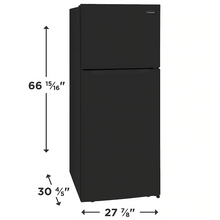 Load image into Gallery viewer, Brand New Frigidaire 17.6 Cu. Ft. Black Refrigerator - FFHT1822UB