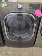 Load image into Gallery viewer, LG 7.4 cu ft Black Electric Dryer 4458