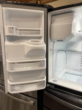 Load image into Gallery viewer, Whirlpool - 24.5 Cu. Ft. Black Stainless 4-Door French Door Refrigerator - 6097