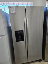 Load image into Gallery viewer, (T09143) Amana Stainless Side by Side Refrigerator - 9143