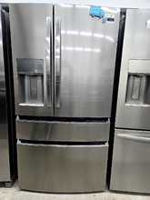 Load image into Gallery viewer, Frigidaire 26.0 cu ft Stainless Steel 4 Door French Door Refrigerator - 7708