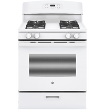 Load image into Gallery viewer, Brand New GE White Gas Stove - JGBS60DEKWW