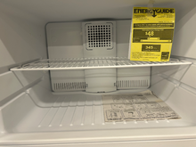 Load image into Gallery viewer, GE 15.6 Cu. Ft. White Top-Freezer Refrigerator - 7318