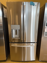 Load image into Gallery viewer, GE - 17.5 Cu. Ft. French Door Stainless Refrigerator - 5989
